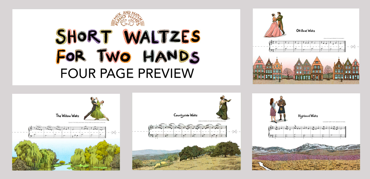 Short Waltzes for Two Hands